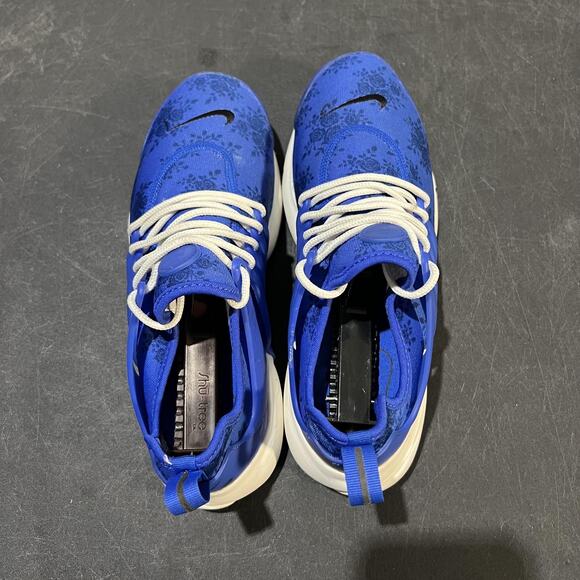 Nike Air Presto Shoes Womens Size 8 Blue Plate Floral Pattern Running DX3375-400 - Picture 8 of 10